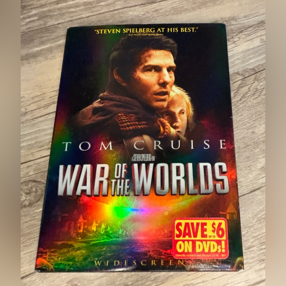 War of the Worlds, Widescreen DVD Great Condition